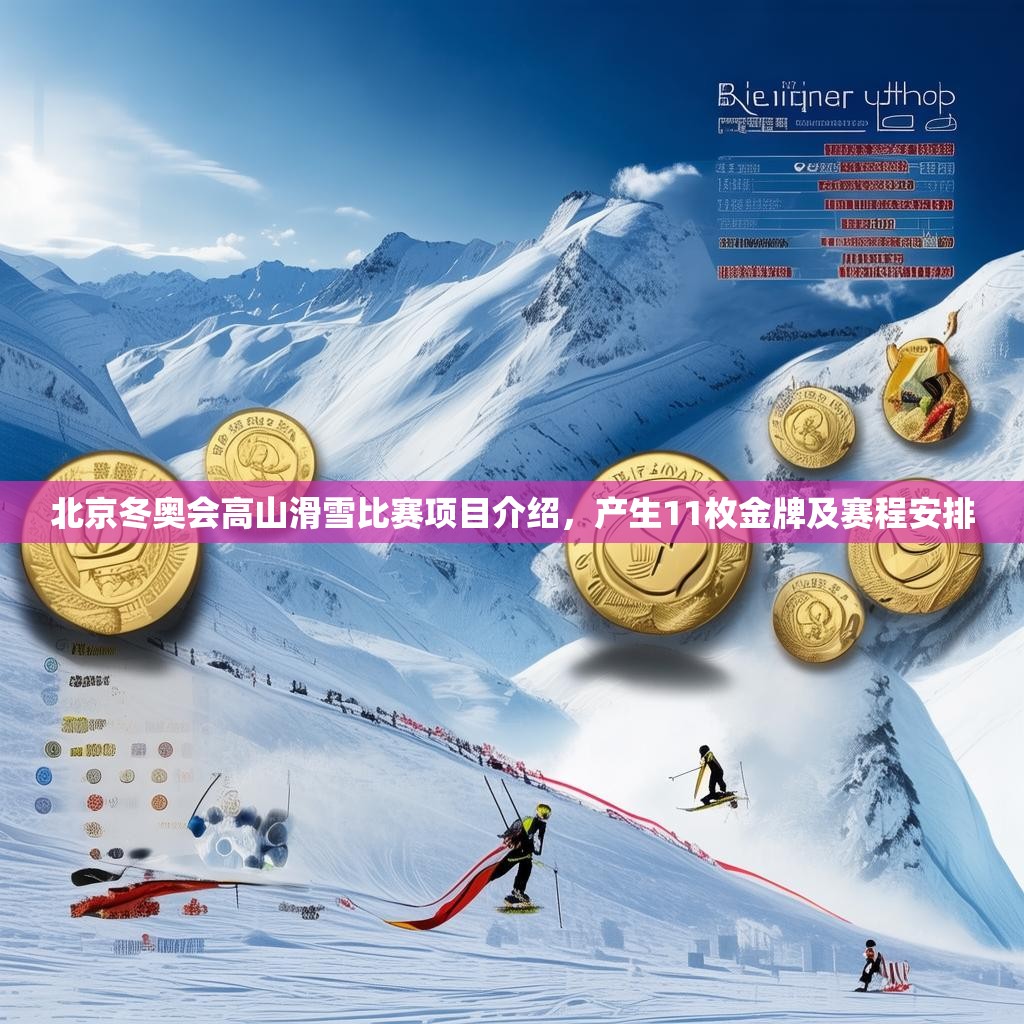 详细阅读:北京冬奥会高山滑雪比赛项目介绍,产生11枚金牌及赛程安排 北京冬奥会高山滑雪比赛项目介绍,产生11枚金牌及赛程安排