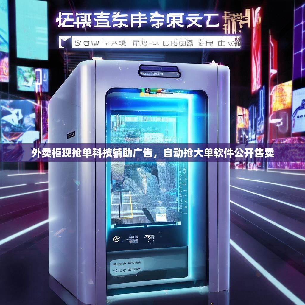外卖柜现抢单科技辅助广告,自动抢大单软件公开售卖