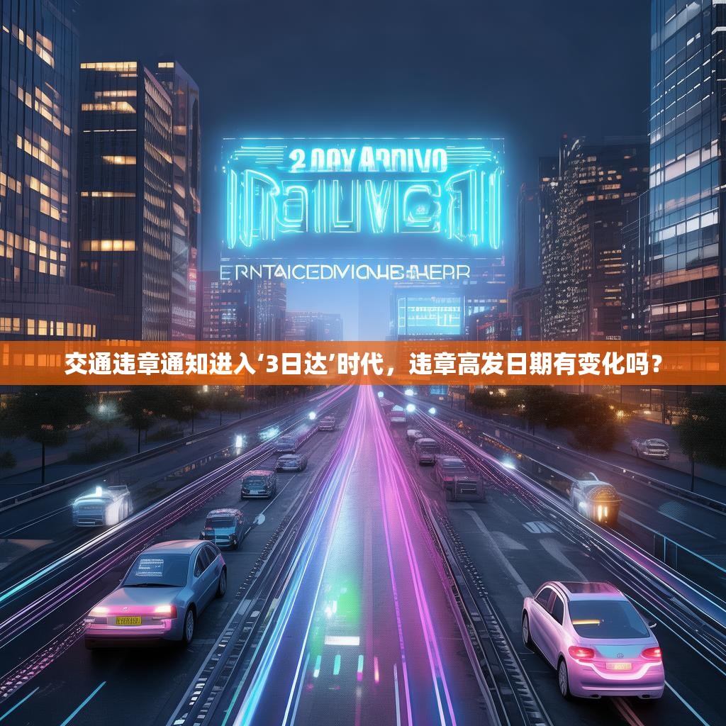 交通违章通知进入‘3日达’时代，违章高发日期有变化吗？