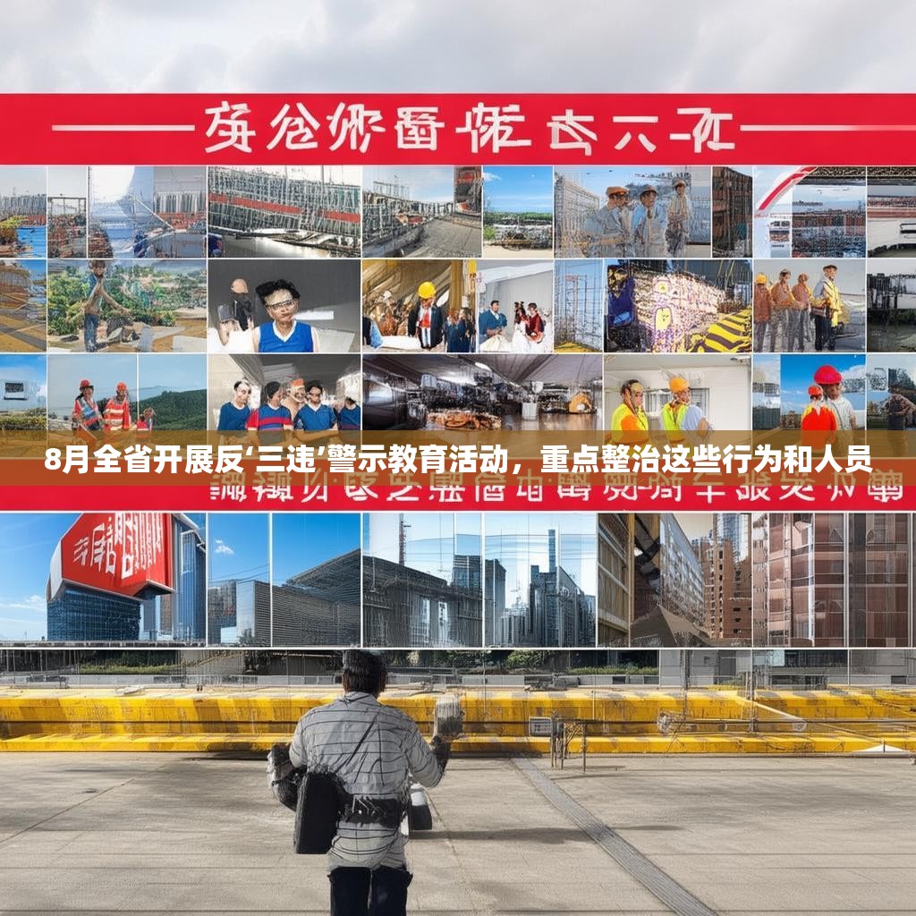 8月全省开展反‘三违’警示教育活动，重点整治这些行为和人员