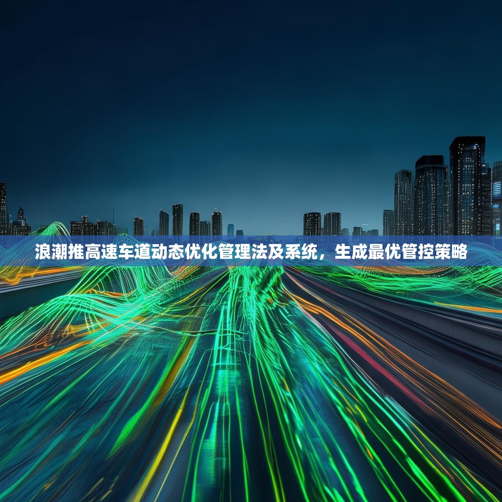 浪潮推高速车道动态优化管理法及系统,生成最优管控策略