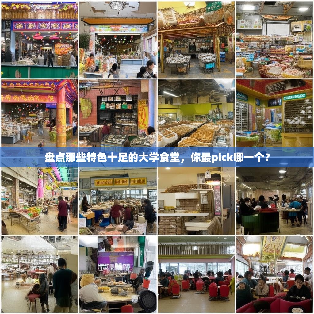盘点那些特色十足的大学食堂，你最pick哪一个？