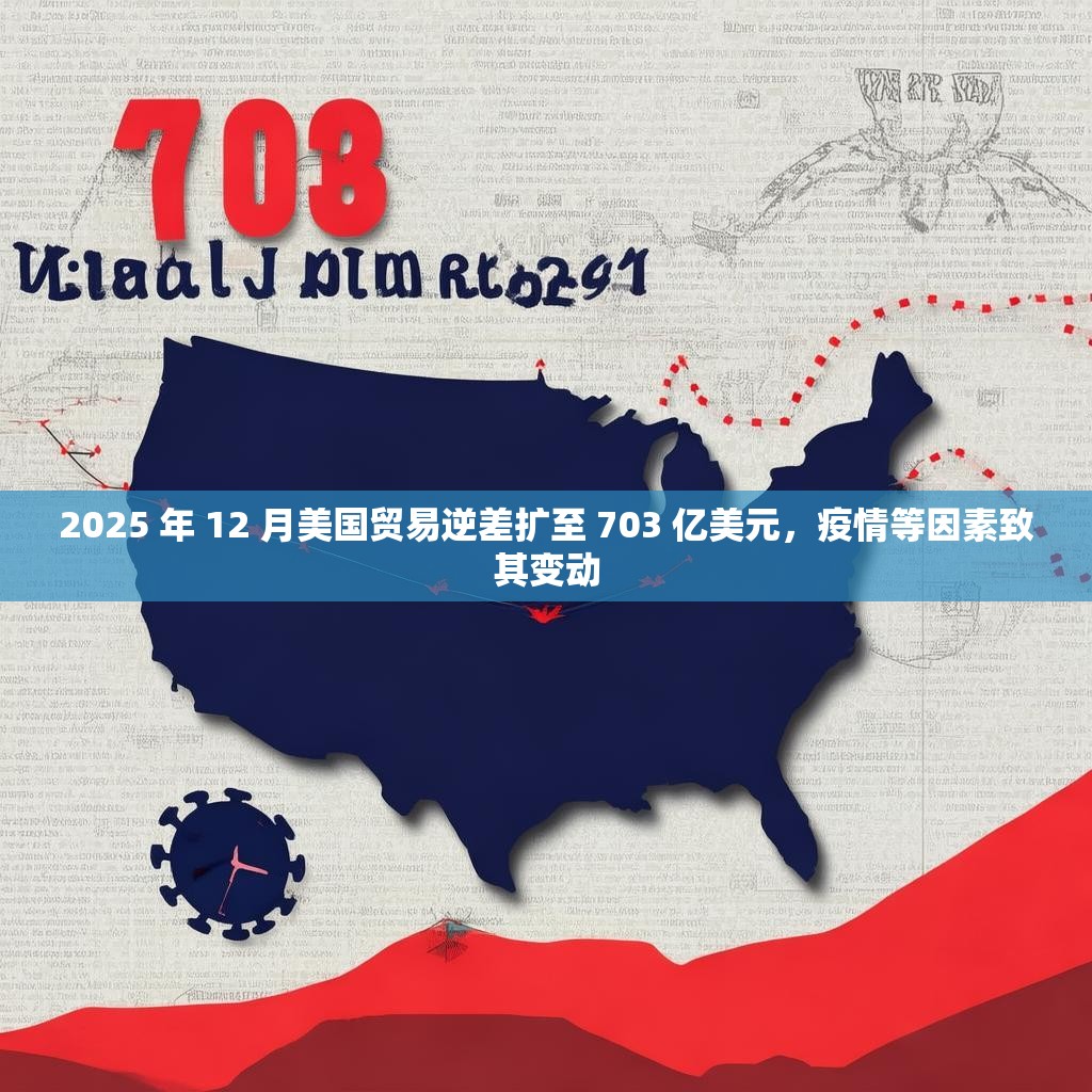 2025 年 12 月美国贸易逆差扩至 703 亿美元，疫情等因素致其变动