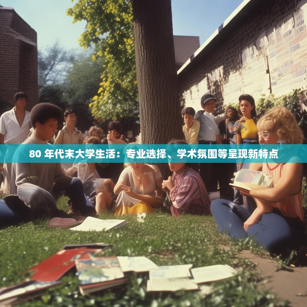 80 年代末大学生活:专业选择、学术氛围等呈现新特点