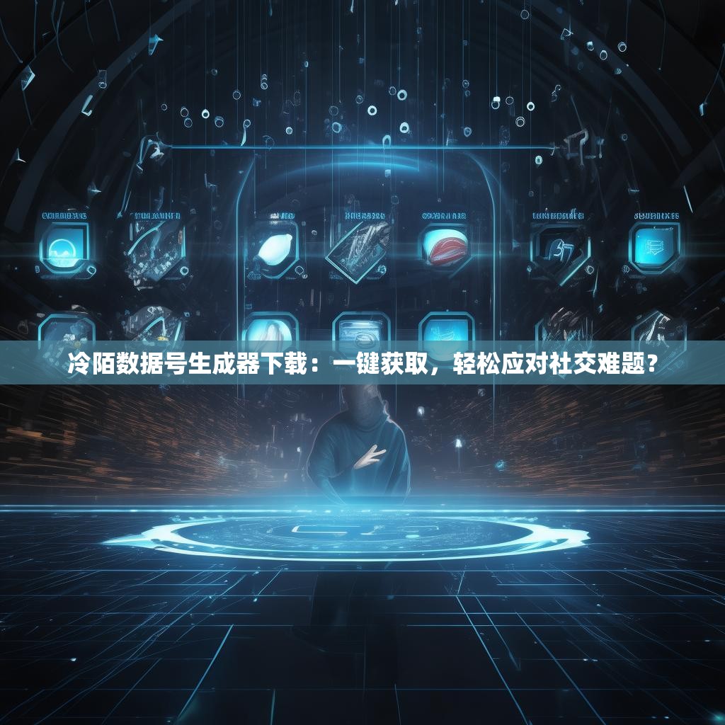 冷陌数据号生成器下载:一键获取,轻松应对社交难题?