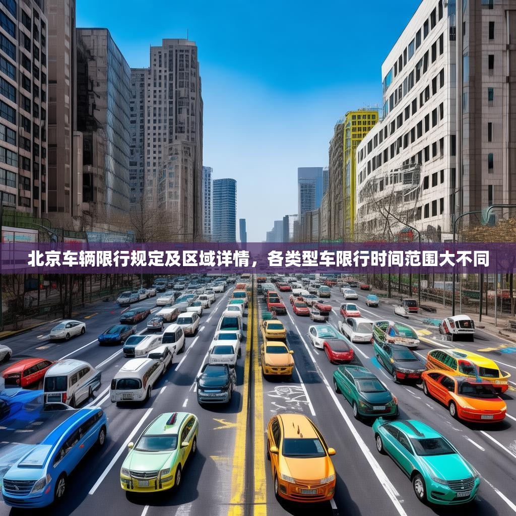 北京车辆限行规定及区域详情，各类型车限行时间范围大不同