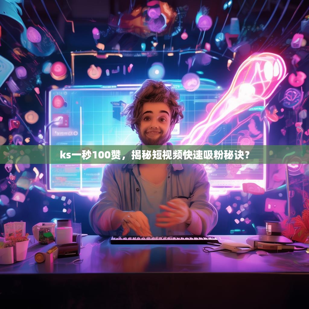 ks一秒100赞，揭秘短视频快速吸粉秘诀？
