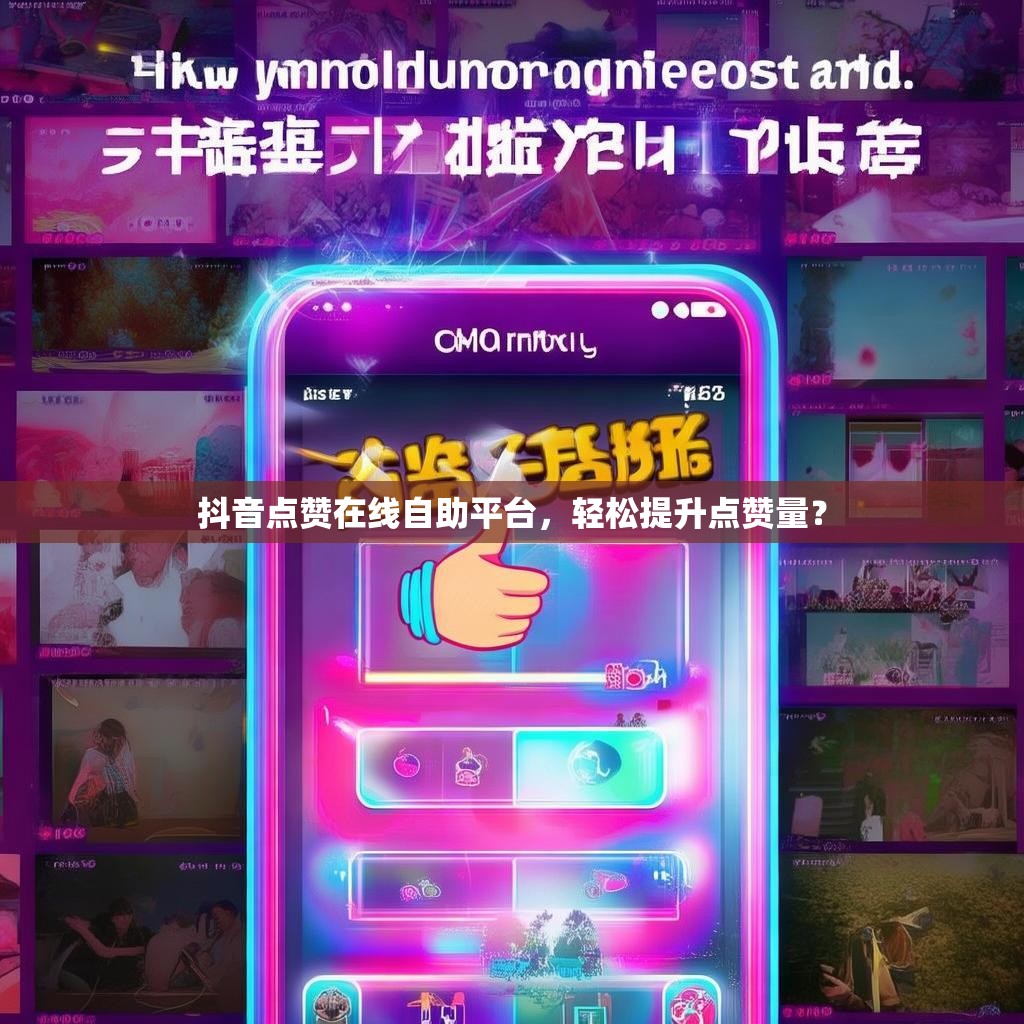 抖音点赞在线自助平台,轻松提升点赞量?