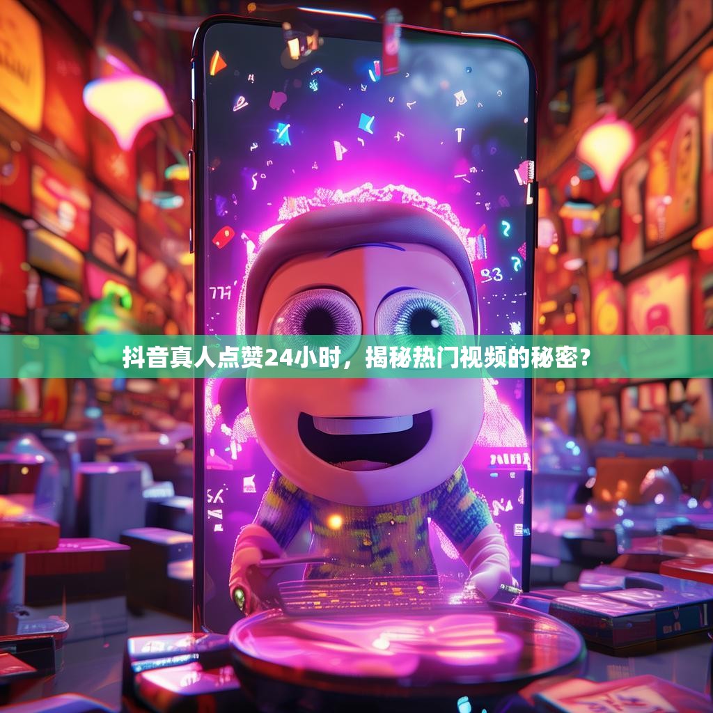 抖音真人点赞24小时，揭秘热门视频的秘密？