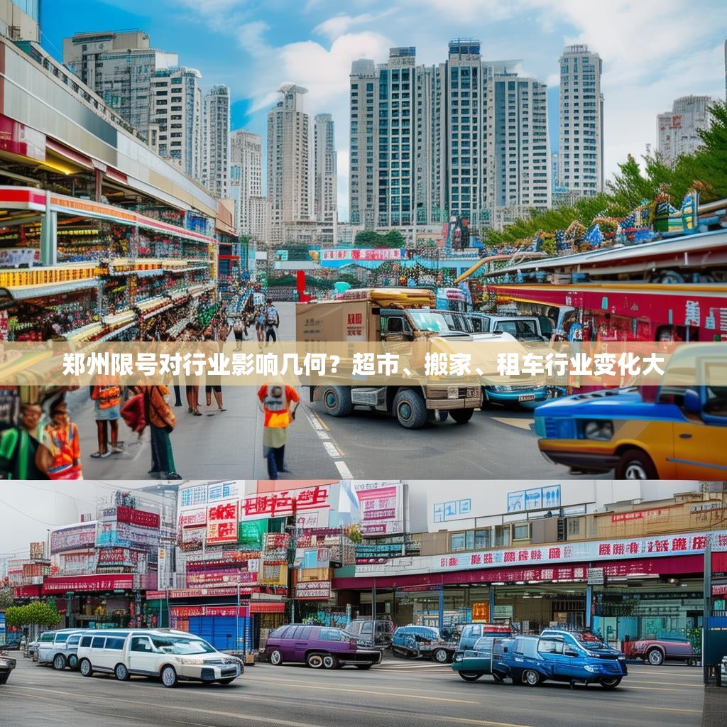 郑州限号对行业影响几何？超市、搬家、租车行业变化大