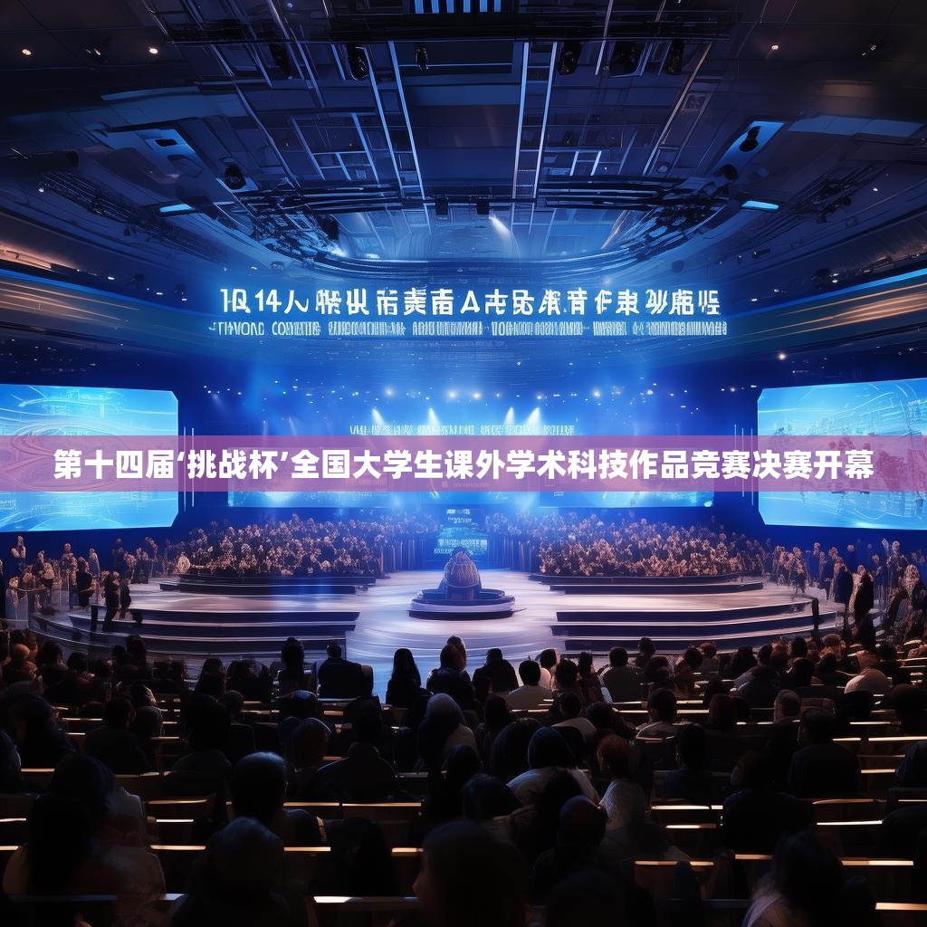 第十四届‘挑战杯’全国大学生课外学术科技作品竞赛决赛开幕