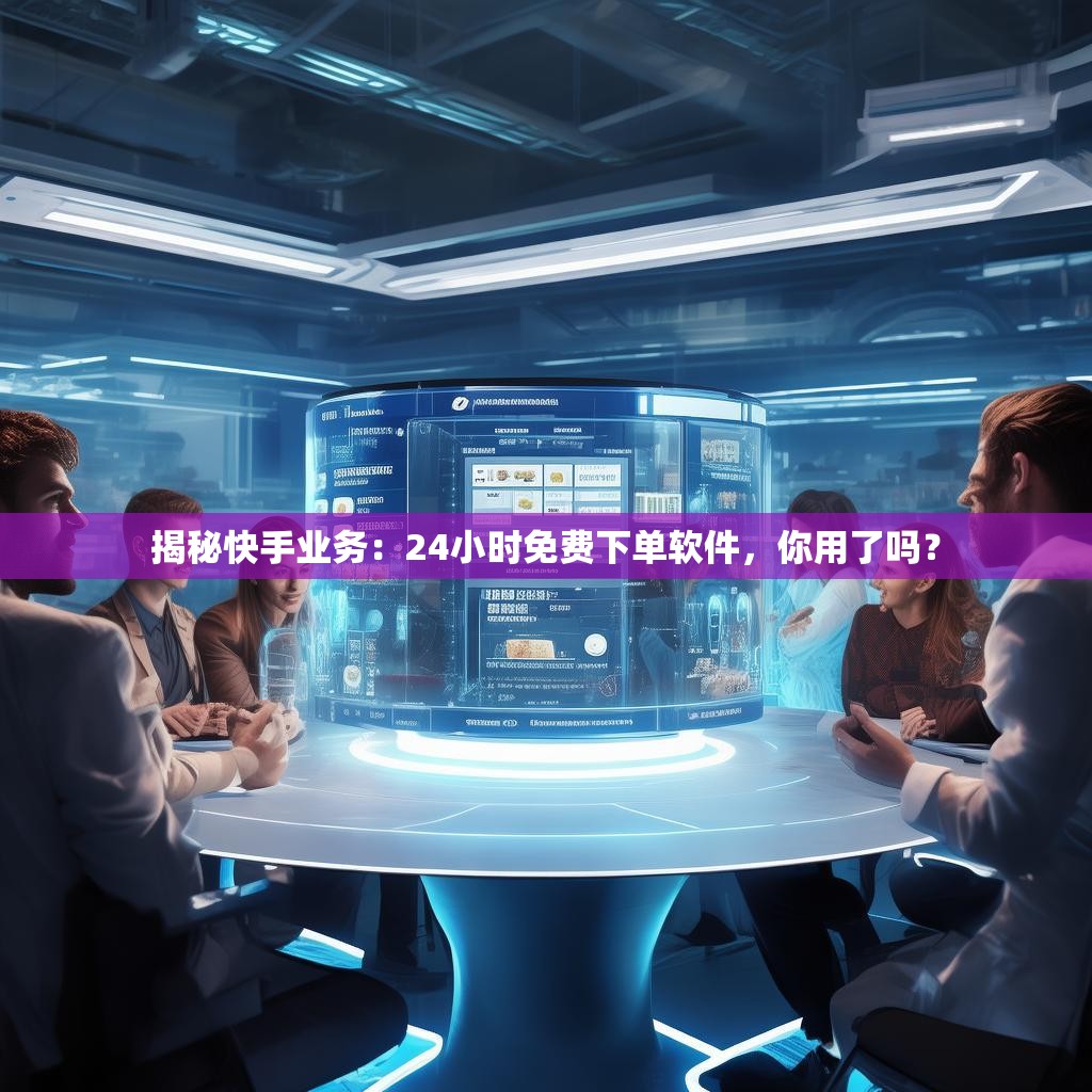 揭秘快手业务:24小时免费下单软件,你用了吗?
