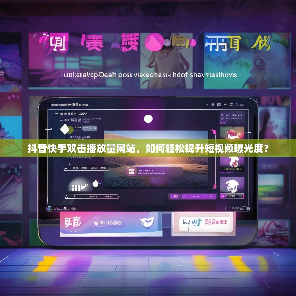 抖音快手双击播放量网站,如何轻松提升短视频曝光度?