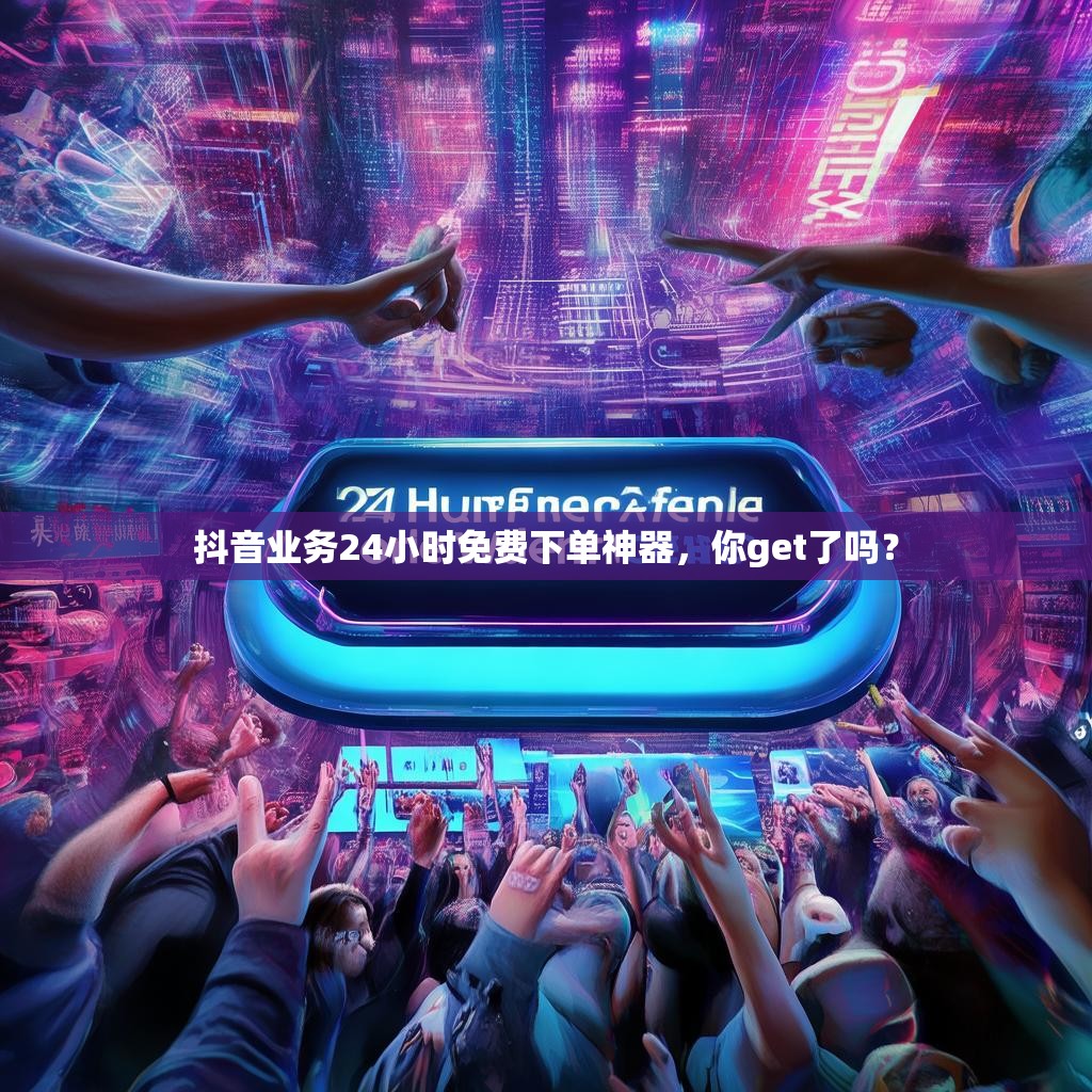 抖音业务24小时免费下单神器，你get了吗？