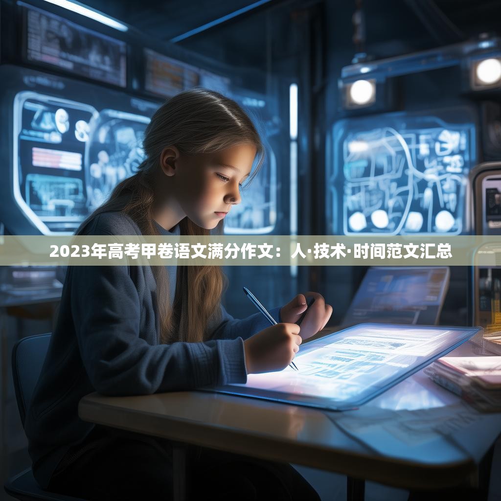 2023年高考甲卷语文满分作文：人·技术·时间范文汇总