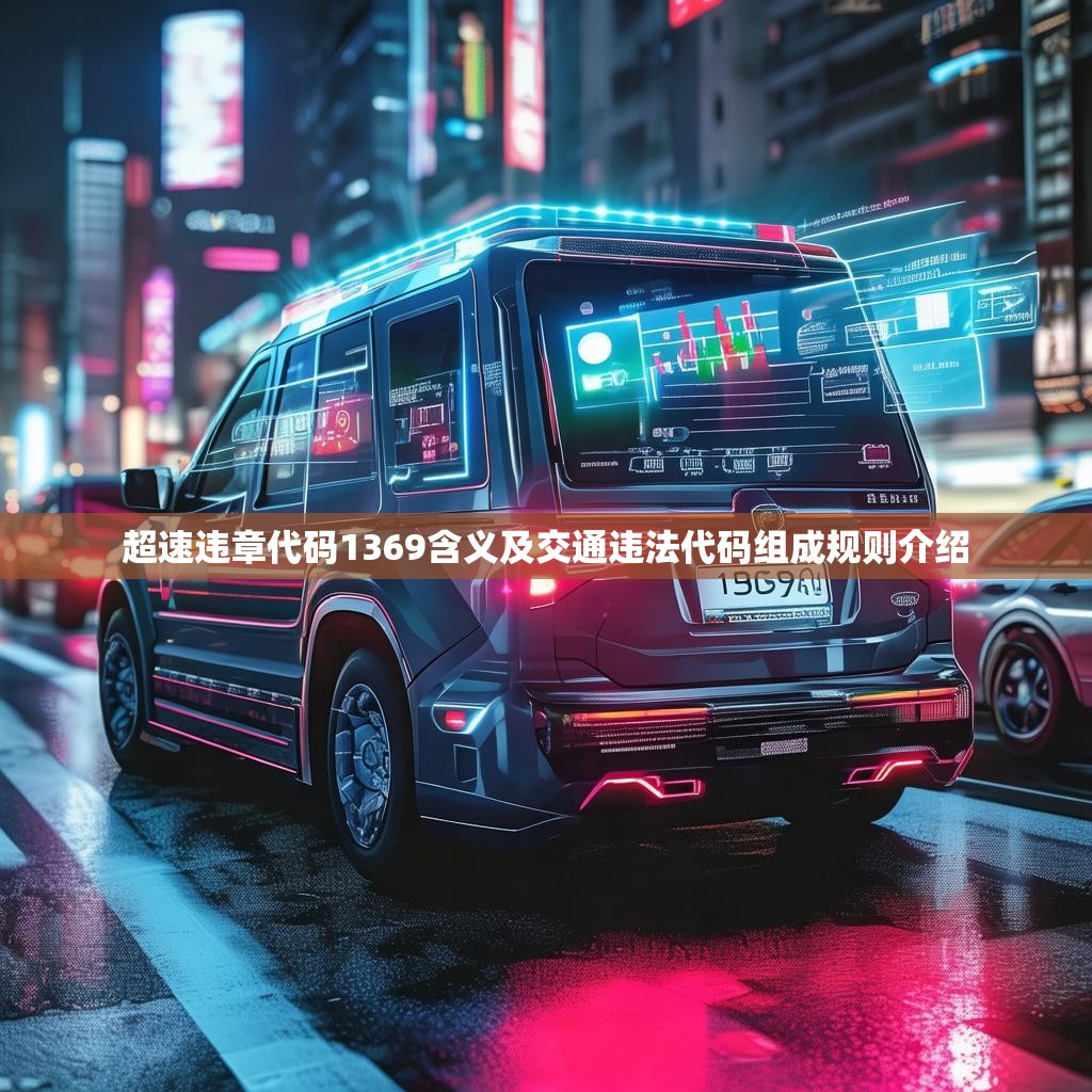 超速违章代码1369含义及交通违法代码组成规则介绍