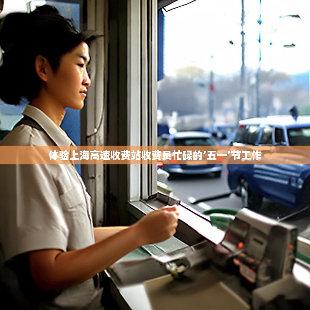 体验上海高速收费站收费员忙碌的‘五一’节工作