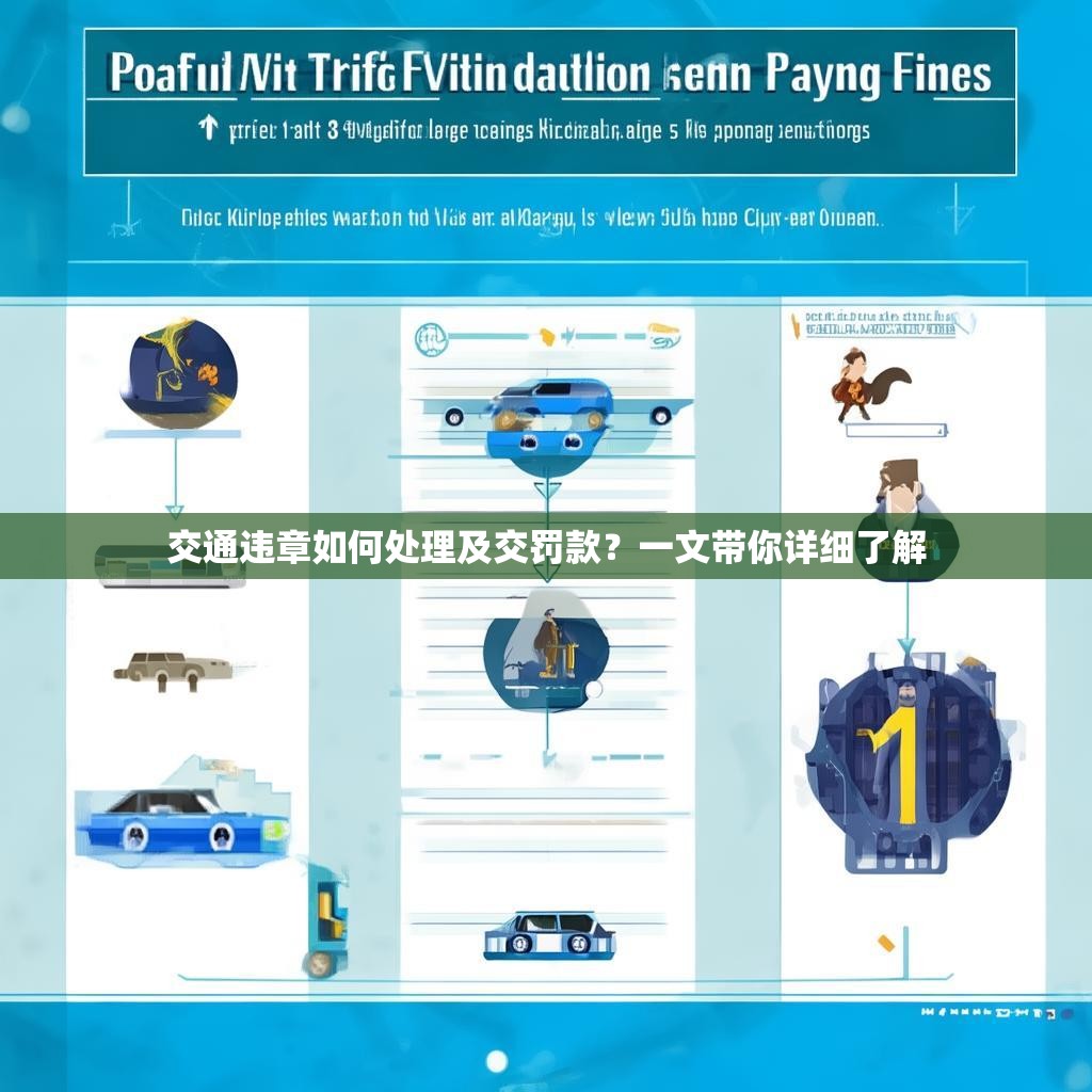 交通违章如何处理及交罚款？一文带你详细了解