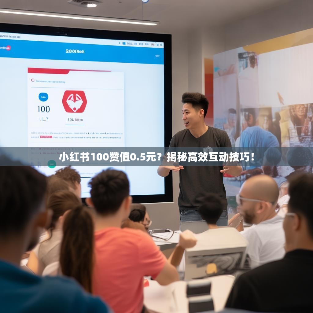小红书100赞值0.5元?揭秘高效互动技巧!