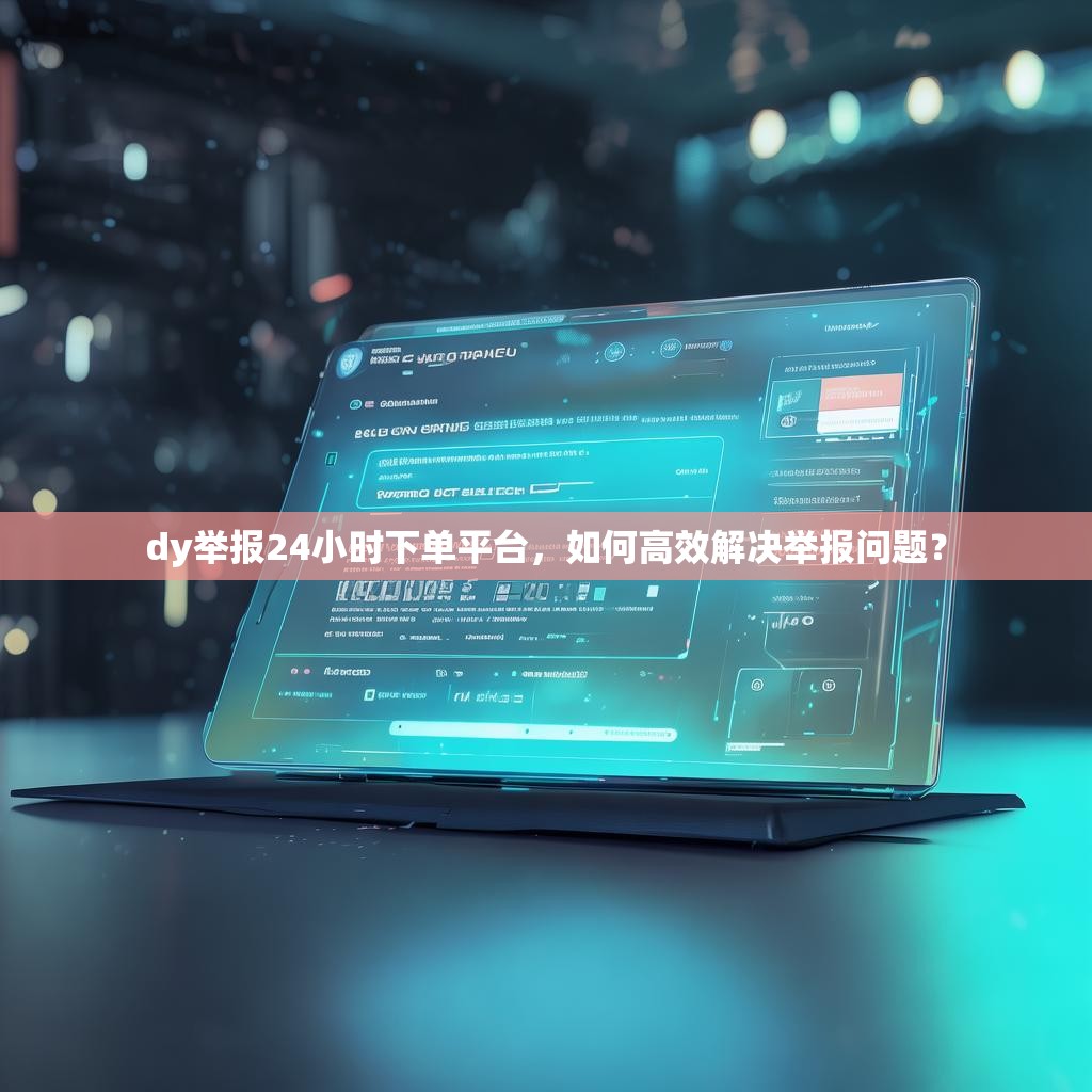 dy举报24小时下单平台，如何高效解决举报问题？