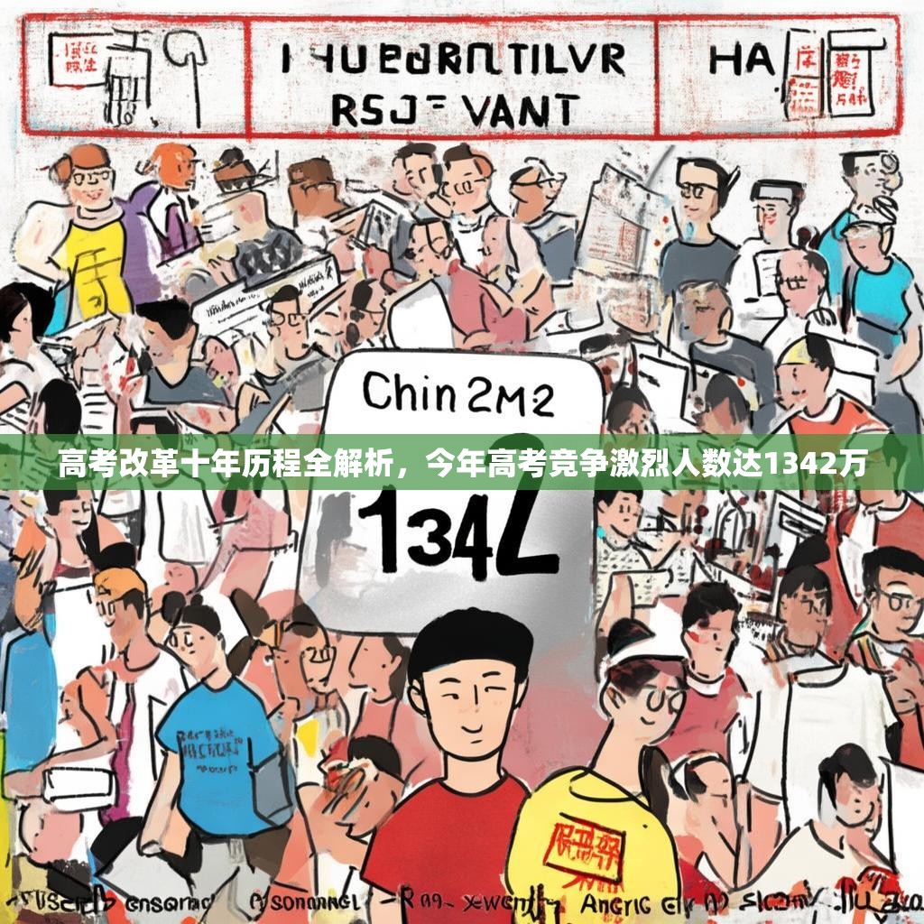 高考改革十年历程全解析，今年高考竞争激烈人数达1342万
