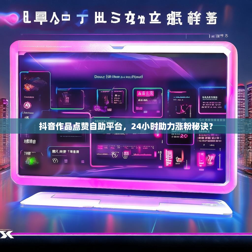 抖音作品点赞自助平台,24小时助力涨粉秘诀?