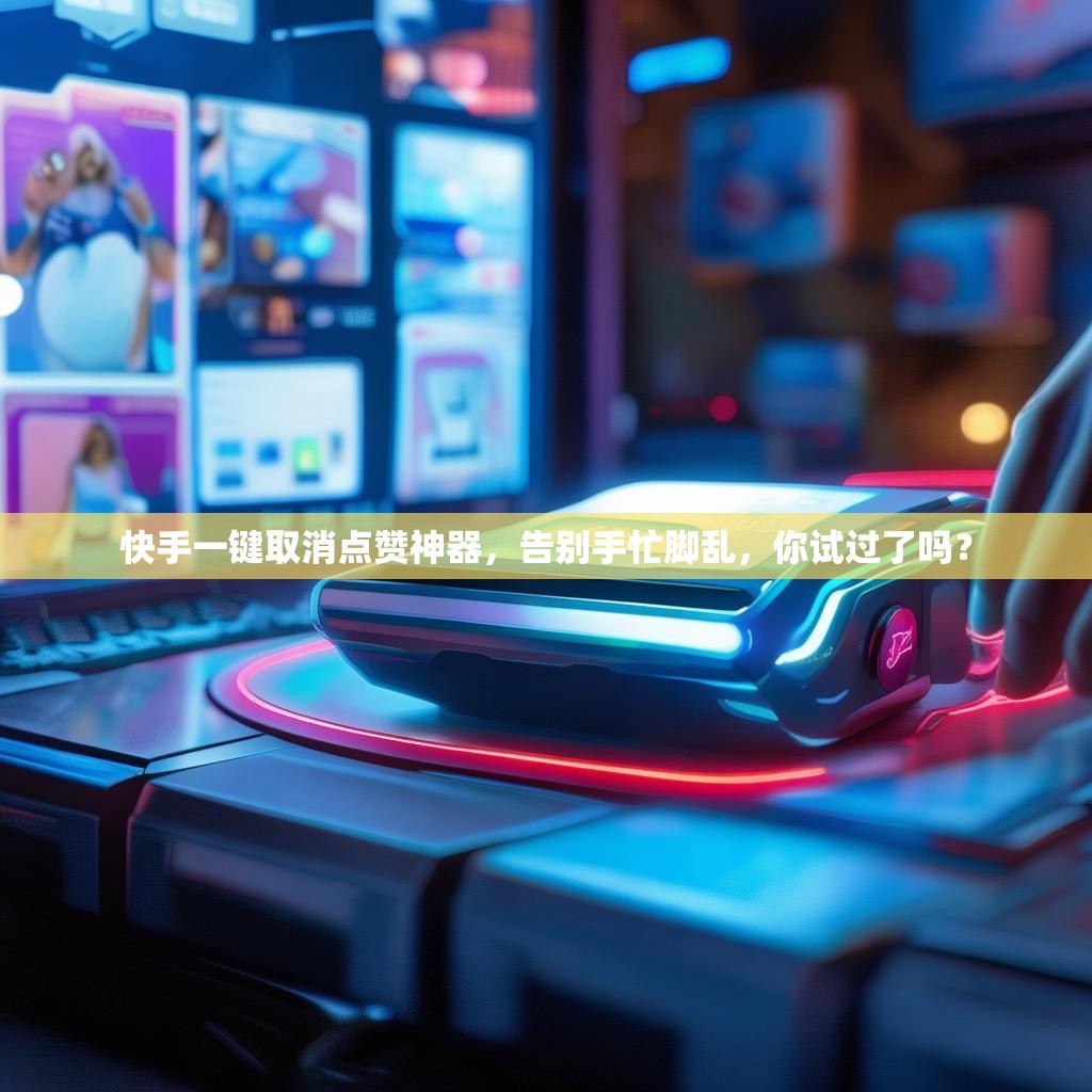 快手一键取消点赞神器,告别手忙脚乱,你试过了吗?