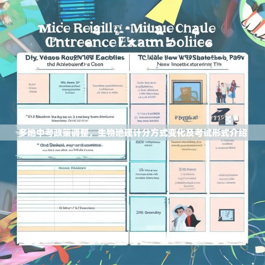 多地中考政策调整，生物地理计分方式变化及考试形式介绍