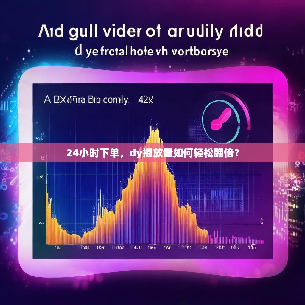 24小时下单，dy播放量如何轻松翻倍？