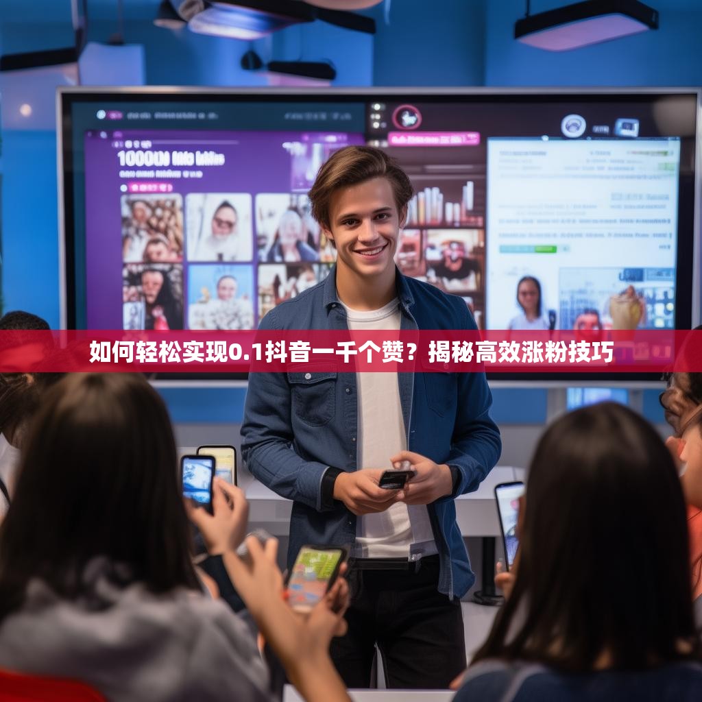 如何轻松实现0.1抖音一千个赞？揭秘高效涨粉技巧