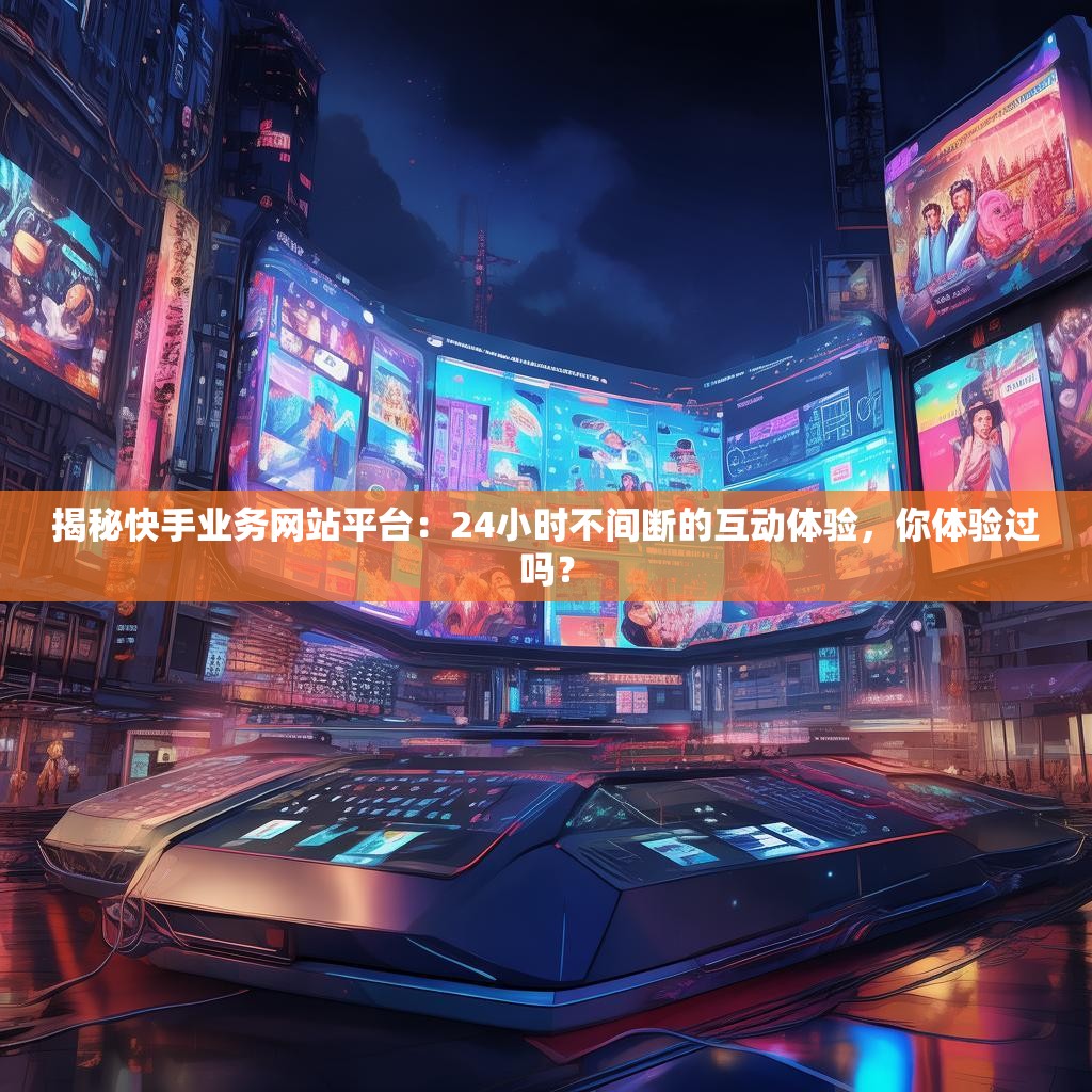揭秘快手业务网站平台：24小时不间断的互动体验，你体验过吗？