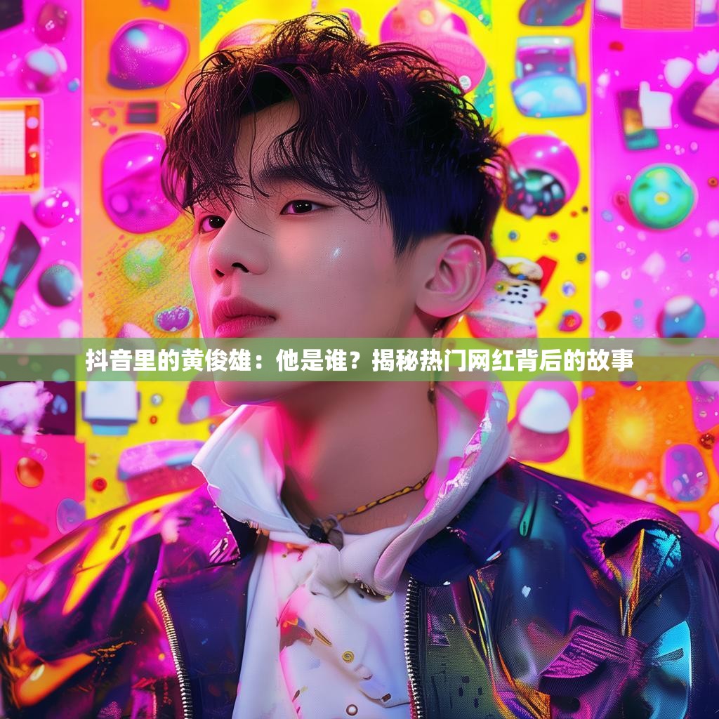 抖音里的黄俊雄：他是谁？揭秘热门网红背后的故事