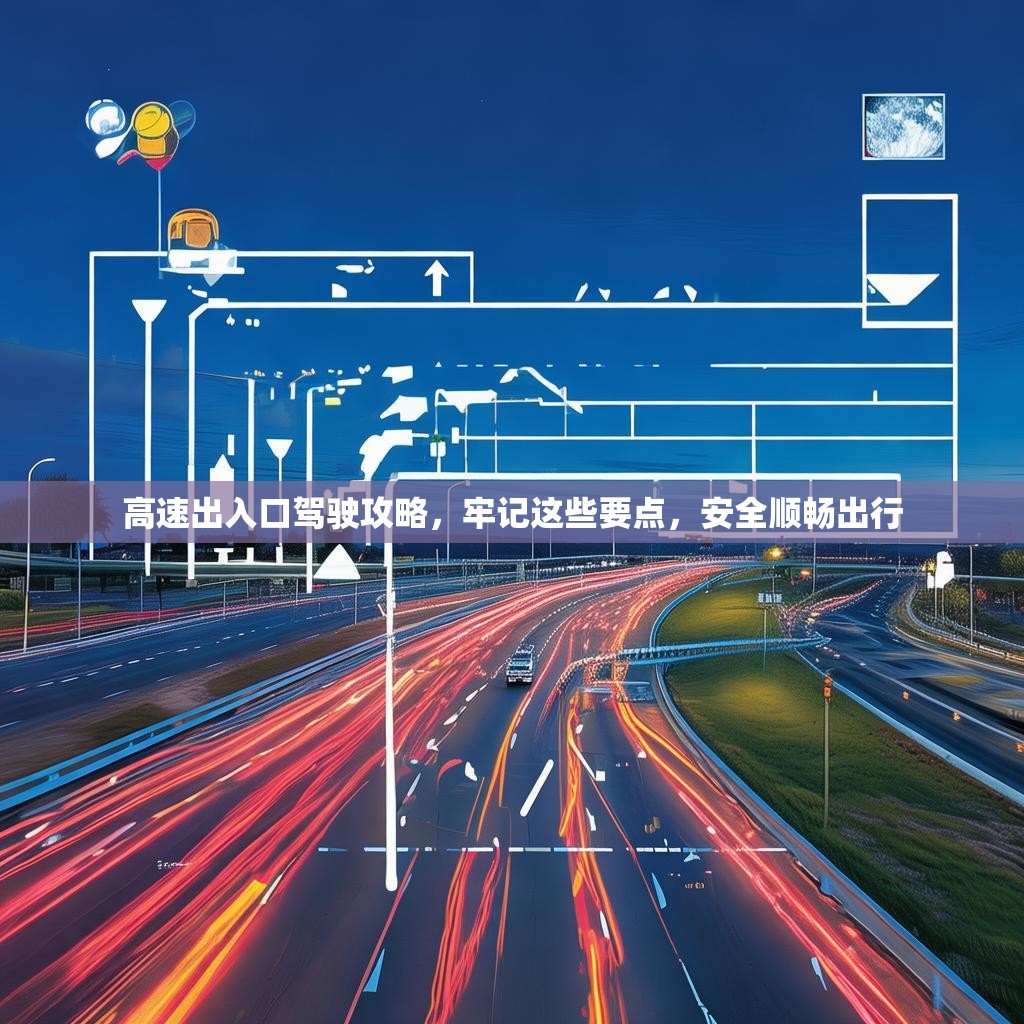 高速出入口驾驶攻略，牢记这些要点，安全顺畅出行
