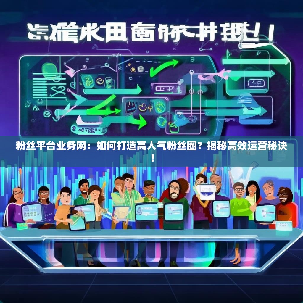 粉丝平台业务网：如何打造高人气粉丝圈？揭秘高效运营秘诀！