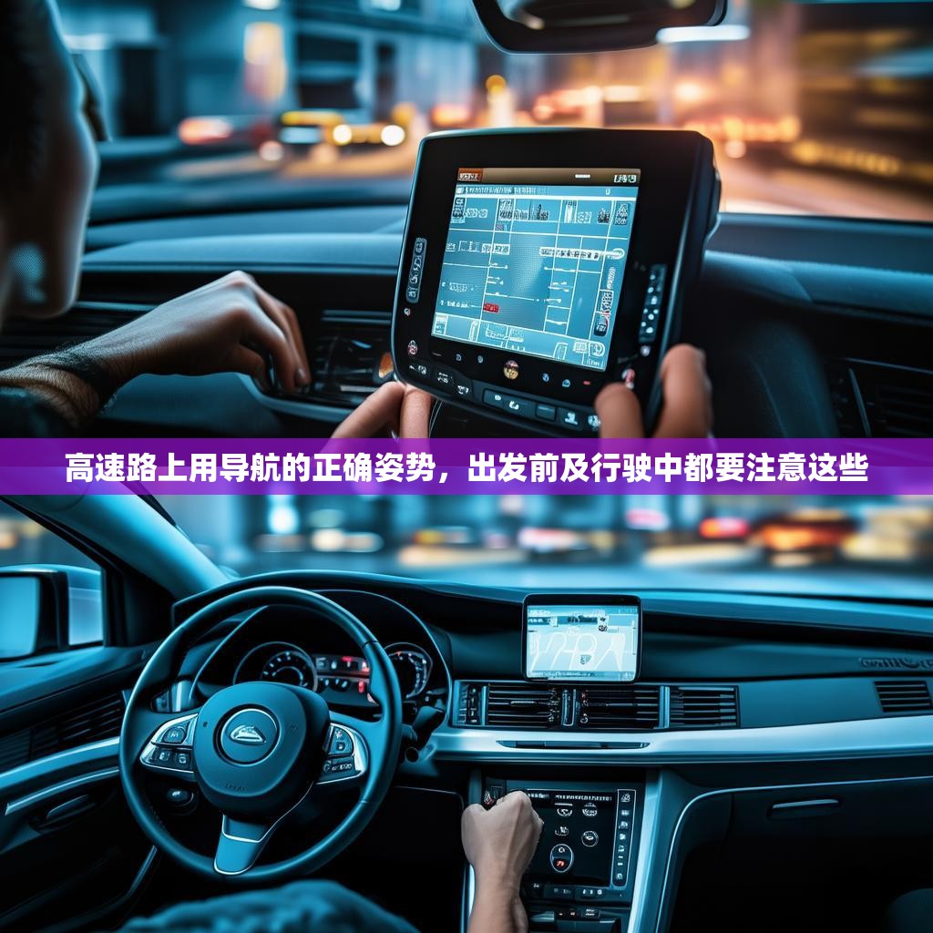 高速路上用导航的正确姿势，出发前及行驶中都要注意这些