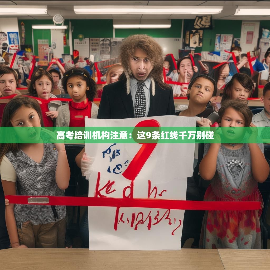 高考培训机构注意：这9条红线千万别碰