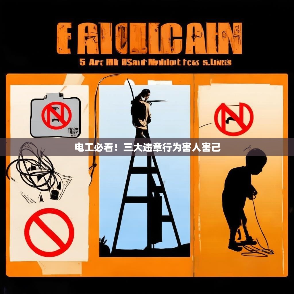 电工必看！三大违章行为害人害己