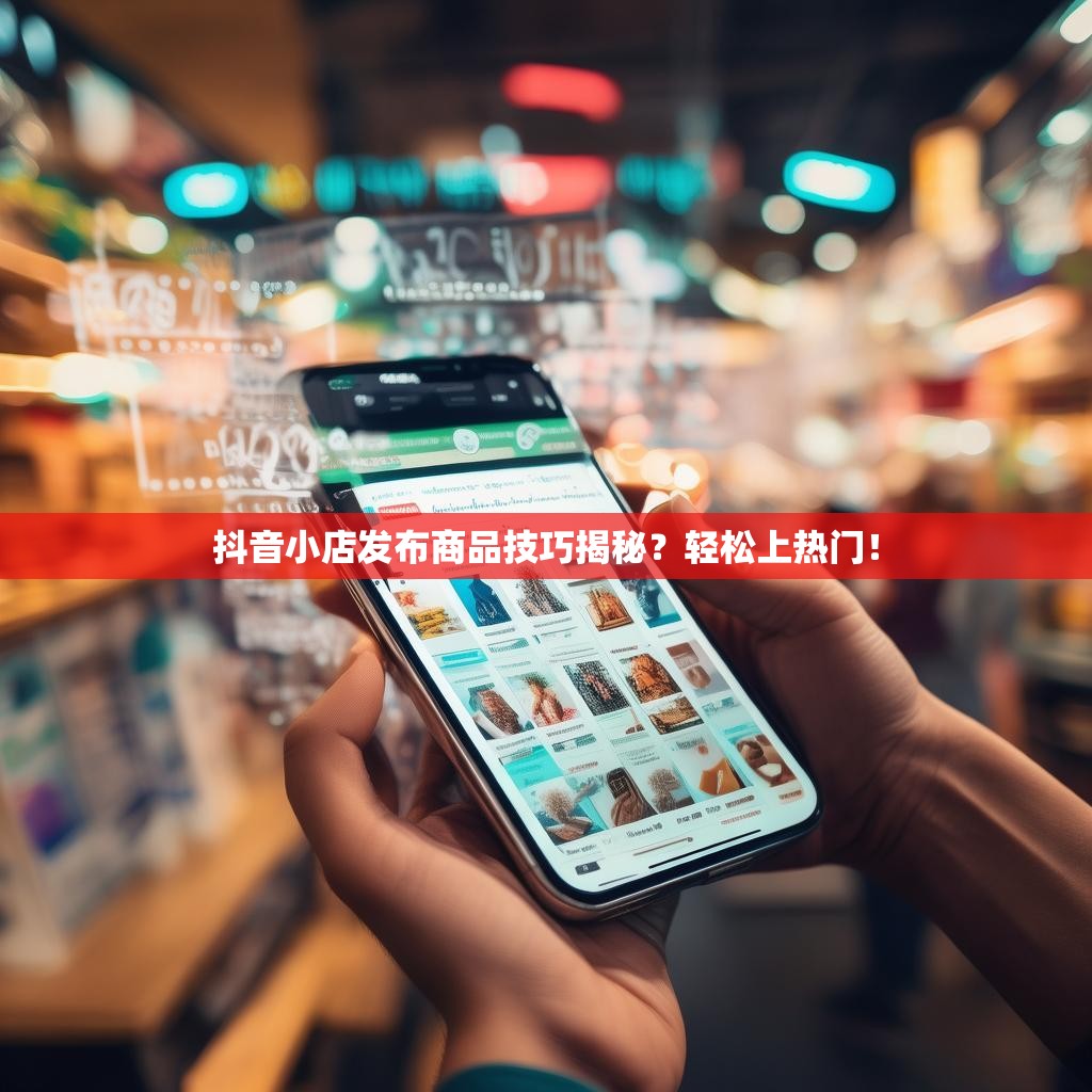 抖音小店发布商品技巧揭秘？轻松上热门！