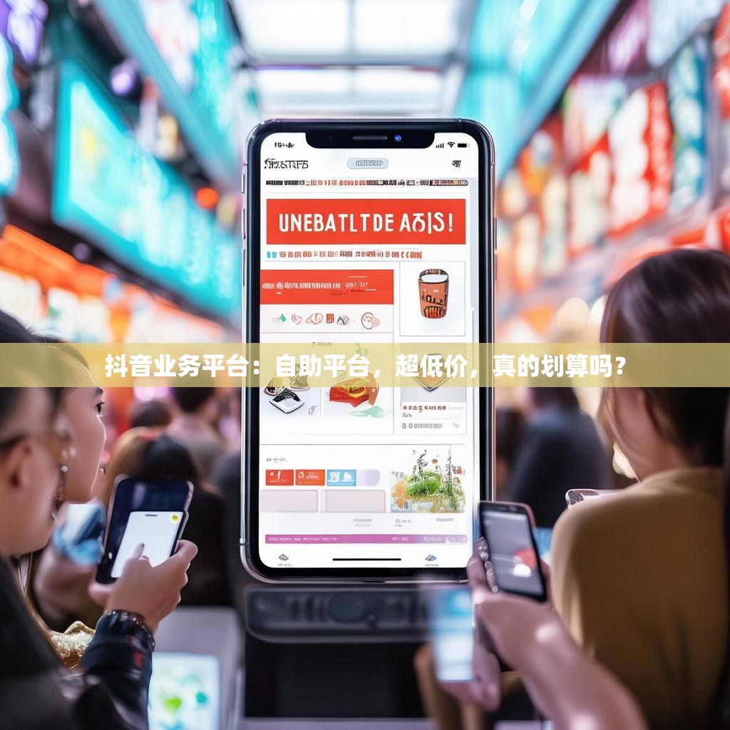 抖音业务平台：自助平台，超低价，真的划算吗？