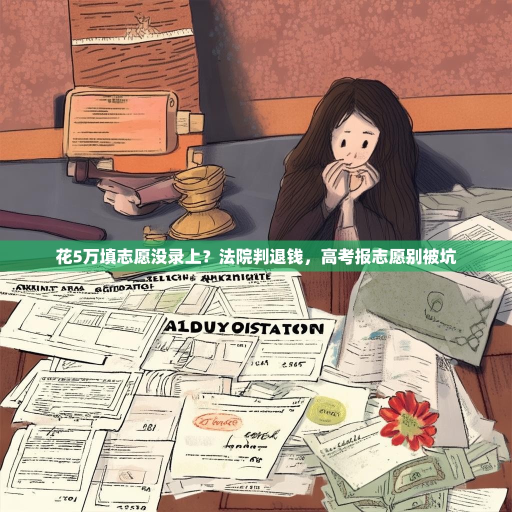 花5万填志愿没录上？法院判退钱，高考报志愿别被坑