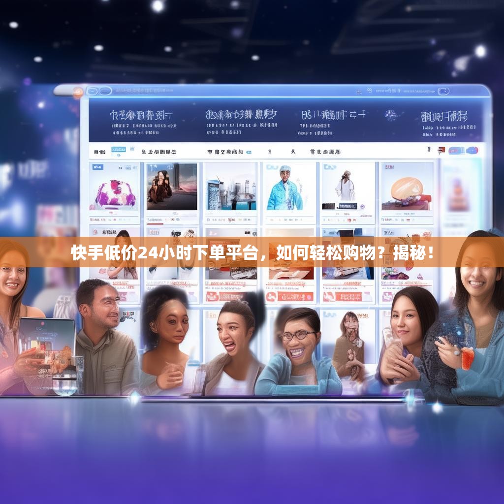 快手低价24小时下单平台，如何轻松购物？揭秘！