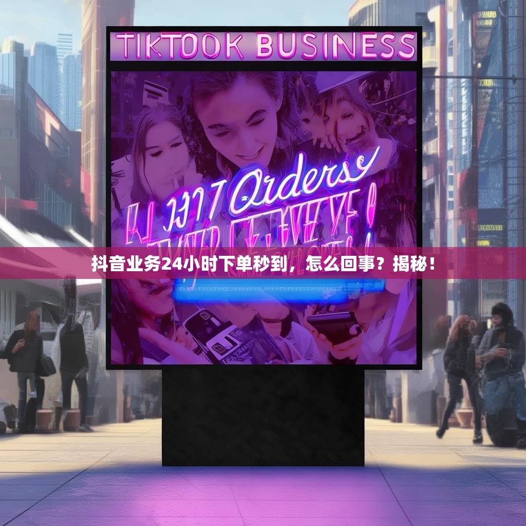 抖音业务24小时下单秒到，怎么回事？揭秘！