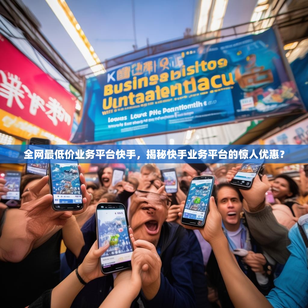 全网最低价业务平台快手，揭秘快手业务平台的惊人优惠？