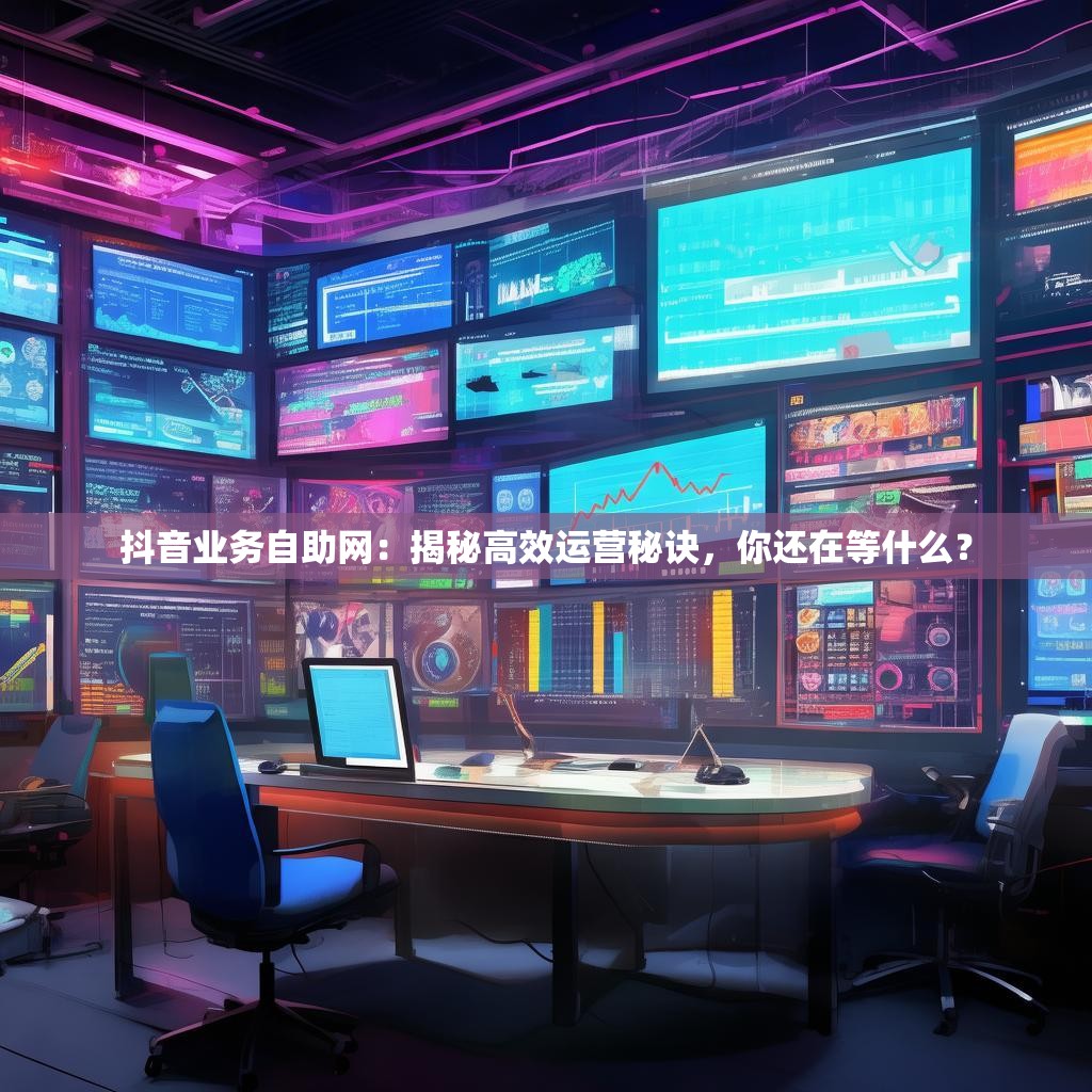 抖音业务自助网:揭秘高效运营秘诀,你还在等什么?