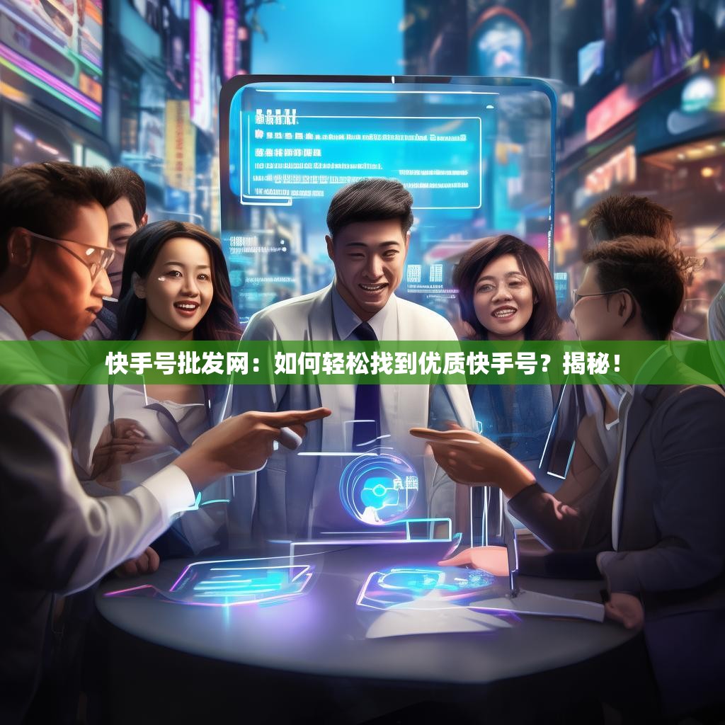 快手号批发网：如何轻松找到优质快手号？揭秘！
