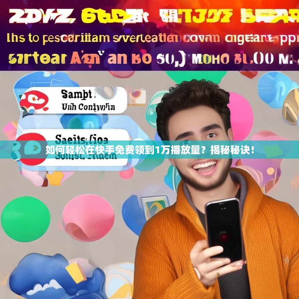 如何轻松在快手免费领到1万播放量?揭秘秘诀!