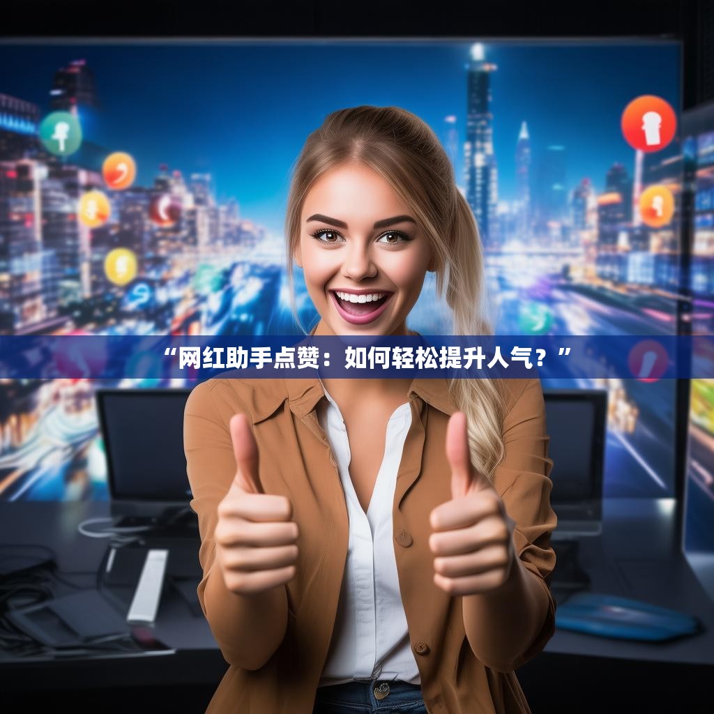“网红助手点赞:如何轻松提升人气?”