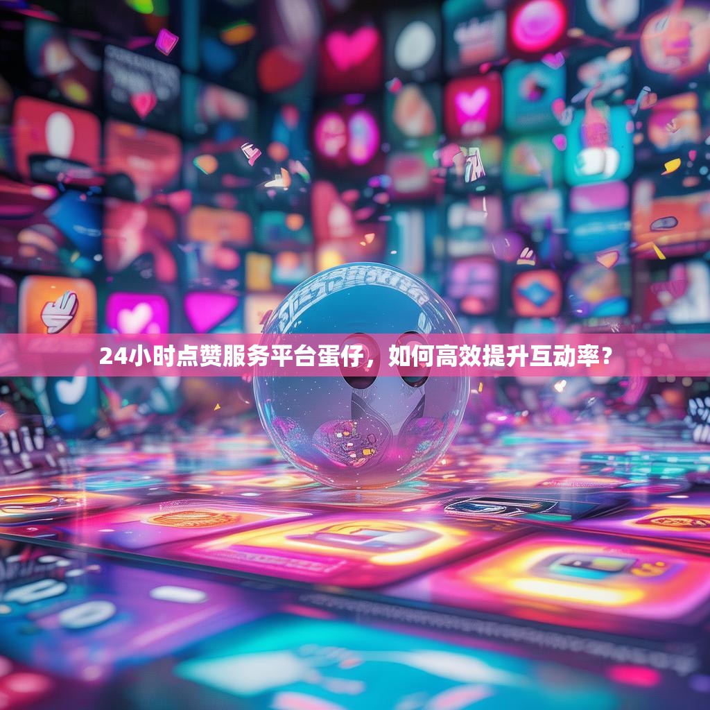 24小时点赞服务平台蛋仔，如何高效提升互动率？