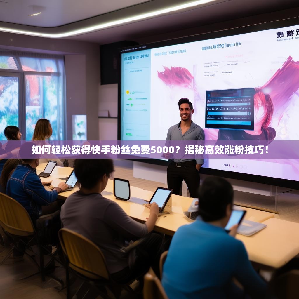 如何轻松获得快手粉丝免费5000？揭秘高效涨粉技巧！
