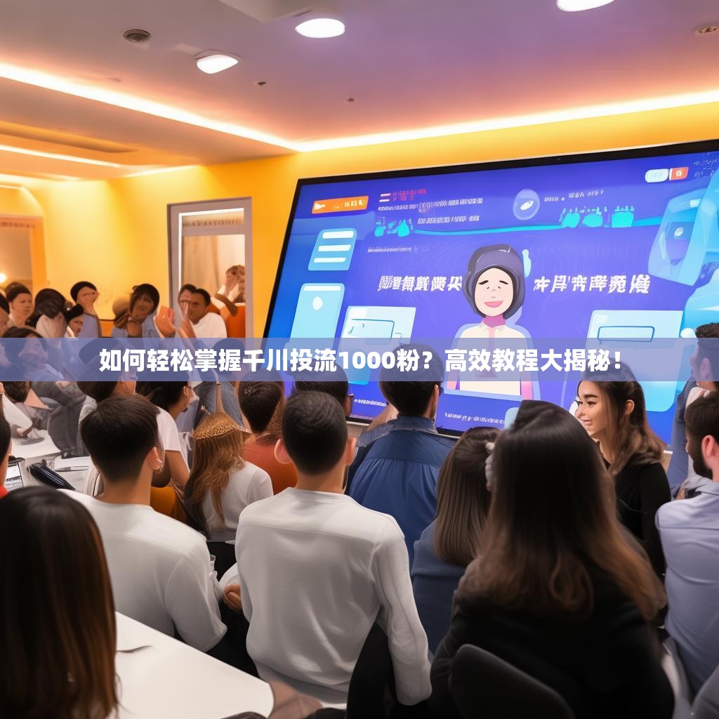 如何轻松掌握千川投流1000粉？高效教程大揭秘！